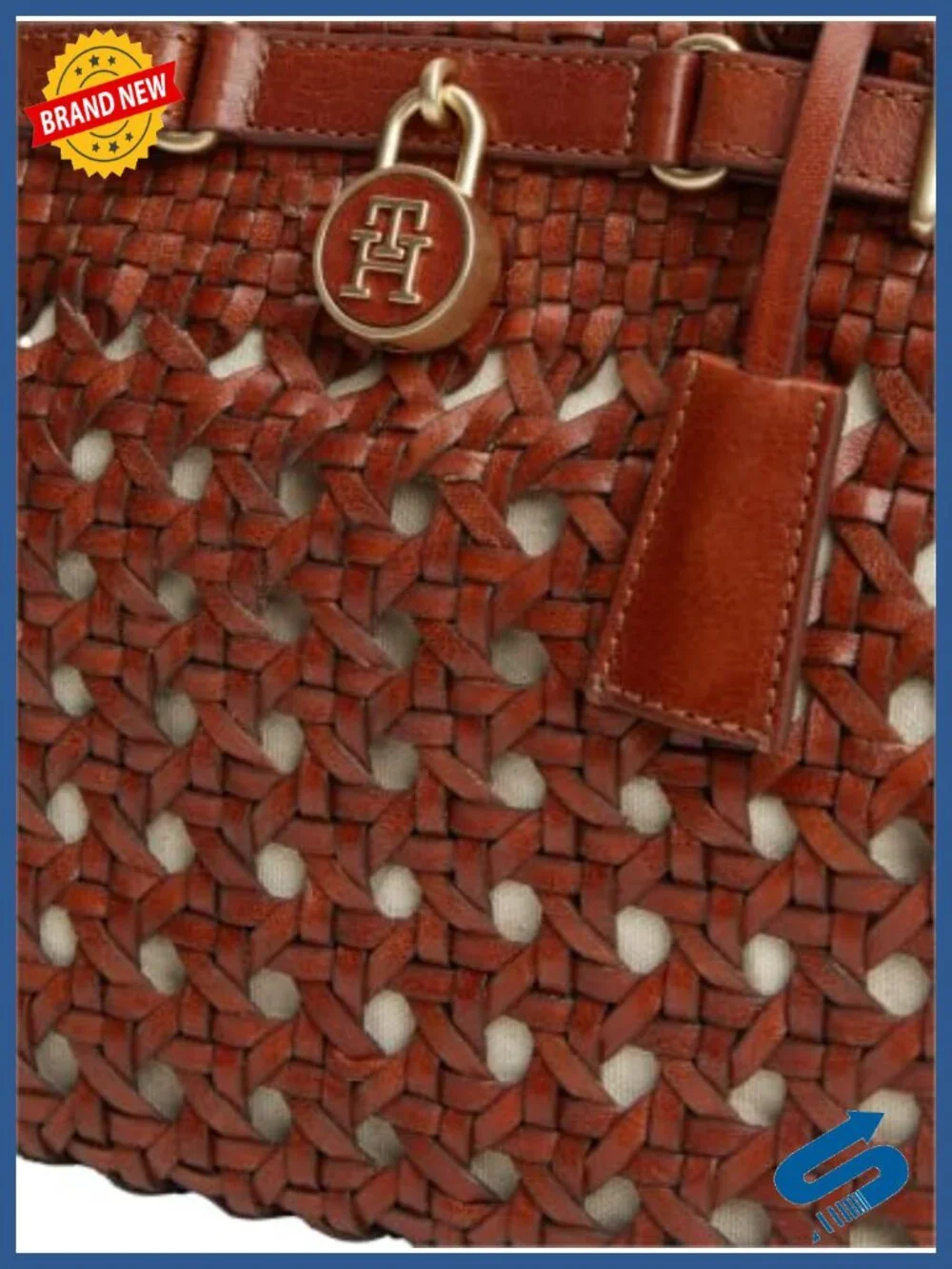 Small Leather Tote Bag with Zipper, Lightweight Everyday Purse